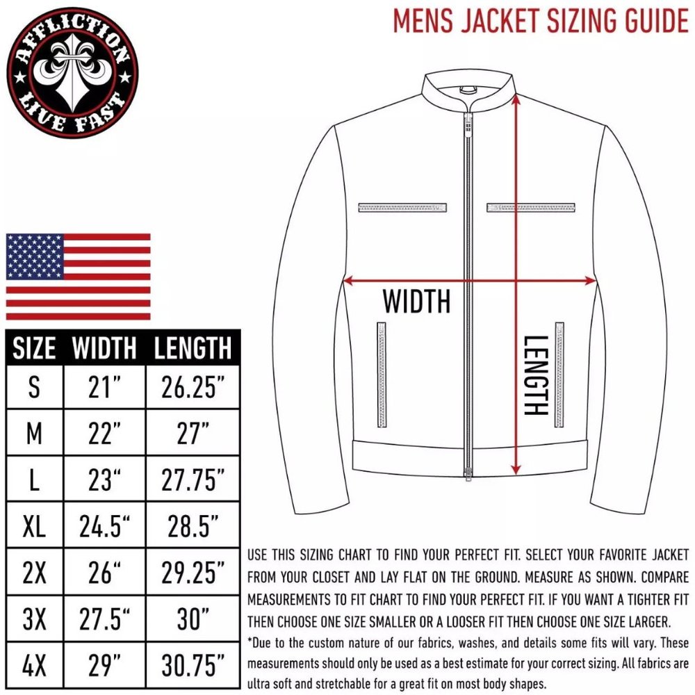 AFFLICTION MEN'S JACKET DESTROY Camo Military Gree - Picture 6 of 7